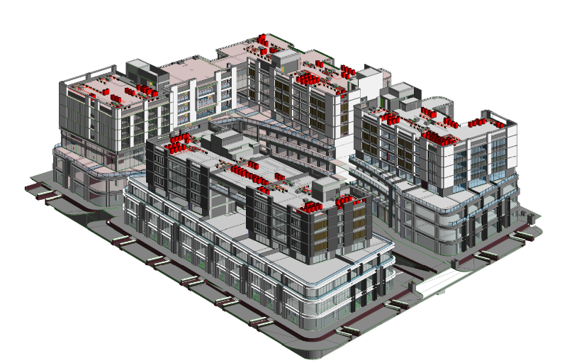 Commercial Tower — Full BIM Model